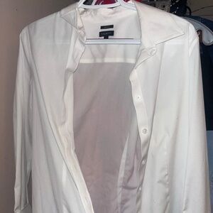 White button down dress shirt